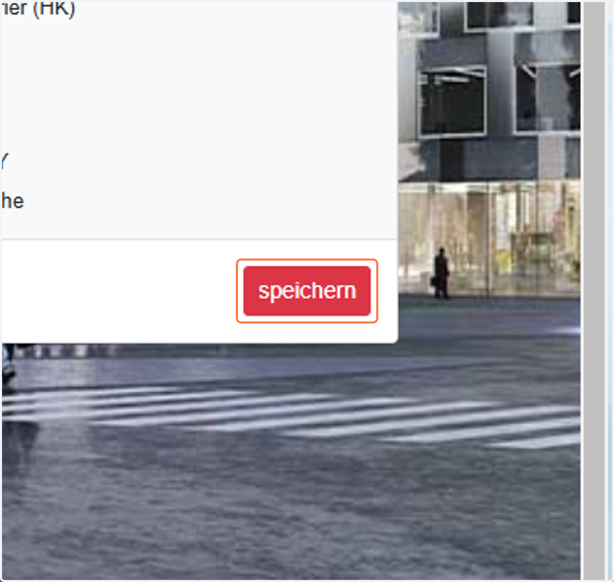 nochmal speichern