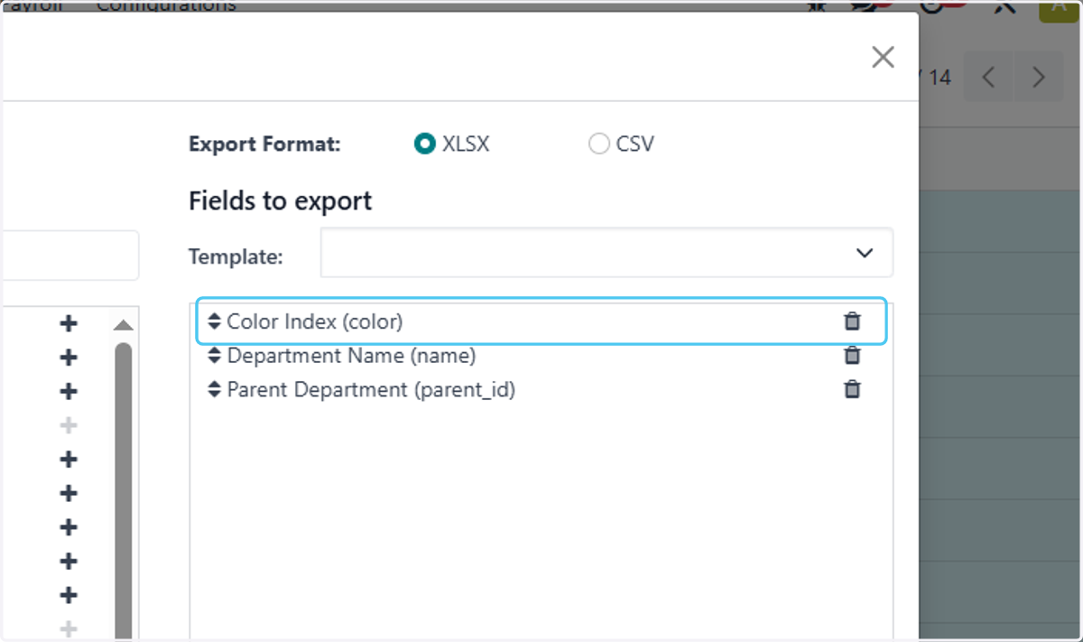 Click on Export Data…