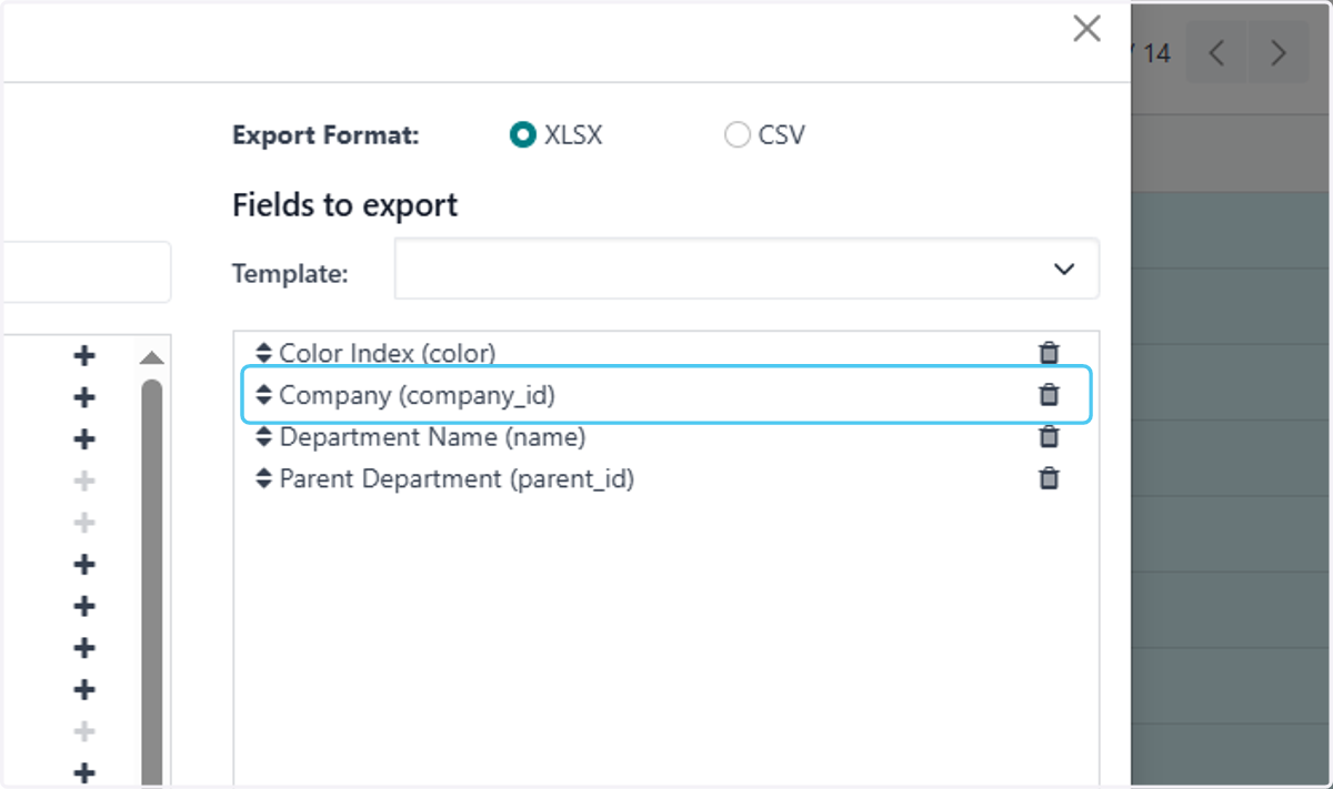 Click on Export Data…