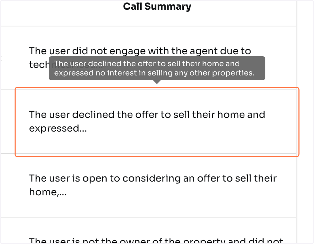 Click on rows for transcripts and detailed summaries.