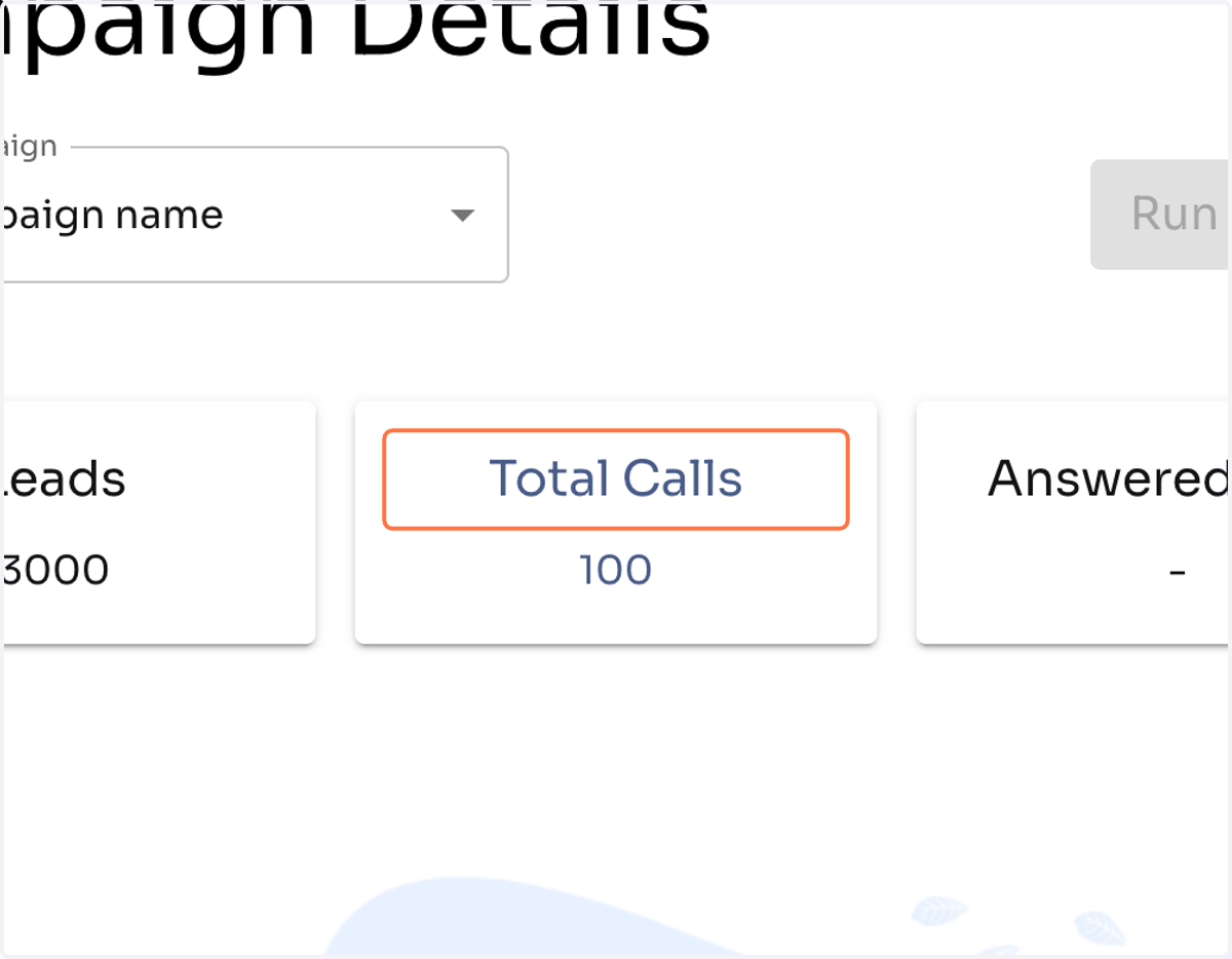 Wait for the numbers to start increasing.