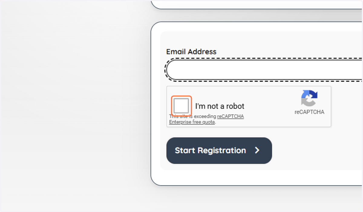 Click on I'm not a robot