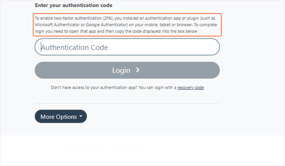 Set Up Two-Factor Authentication (2FA)
