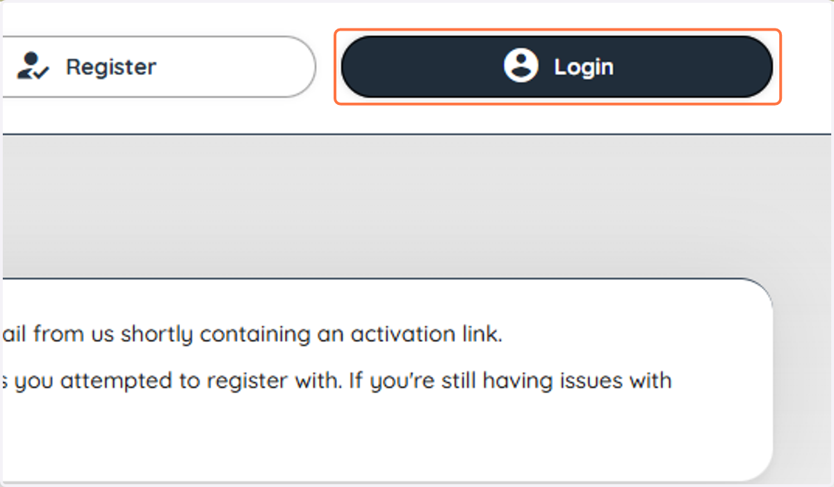 Click on Login
