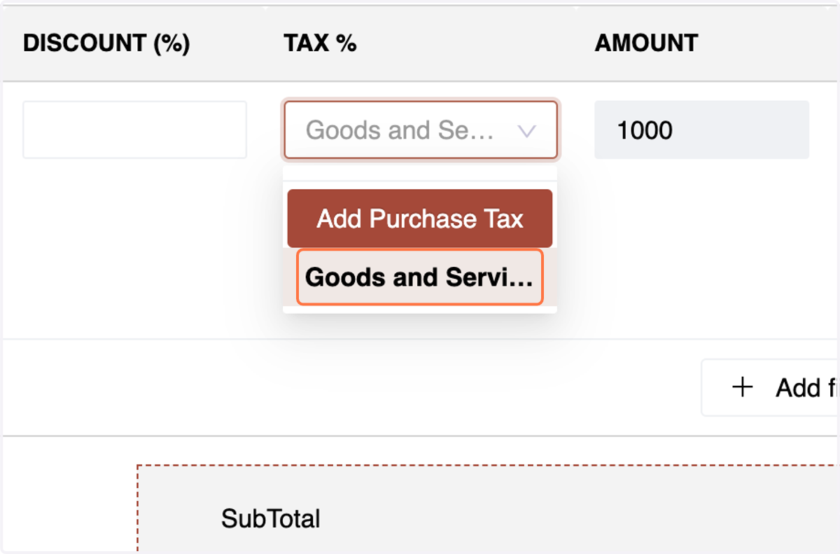 Choose Tax if Any