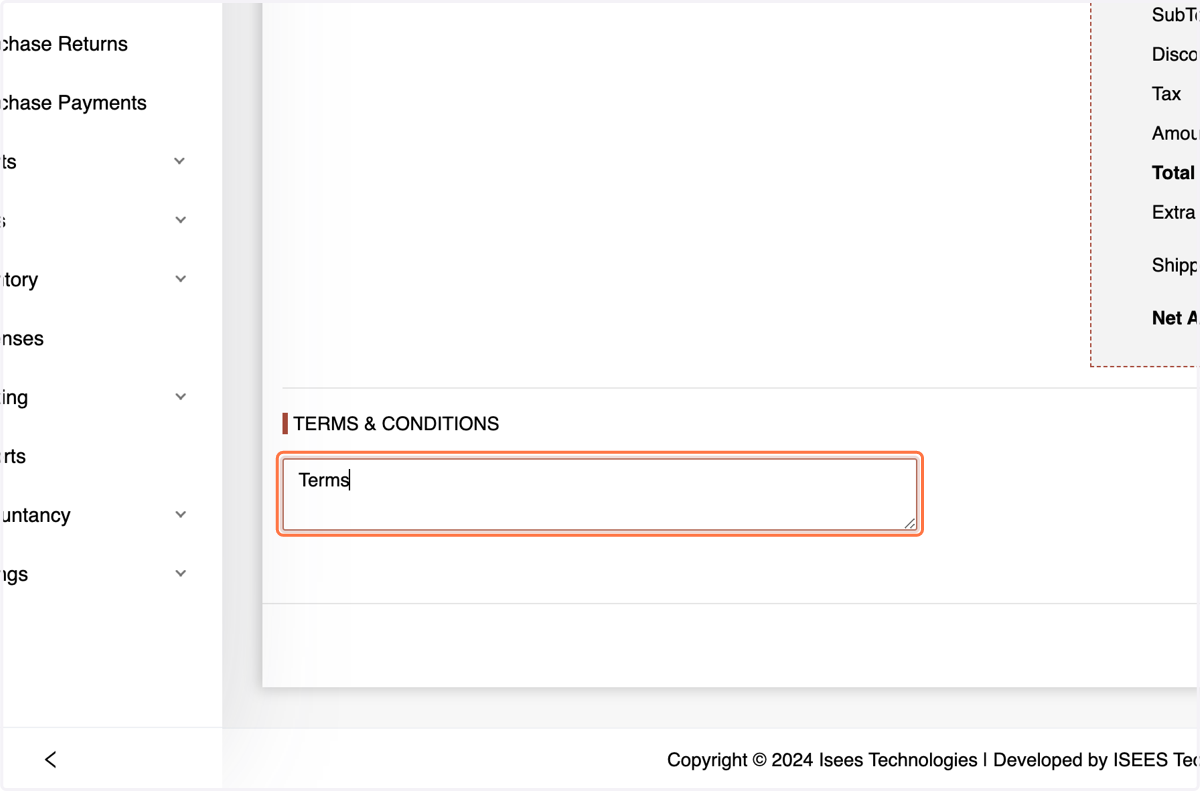 Enter the Terms