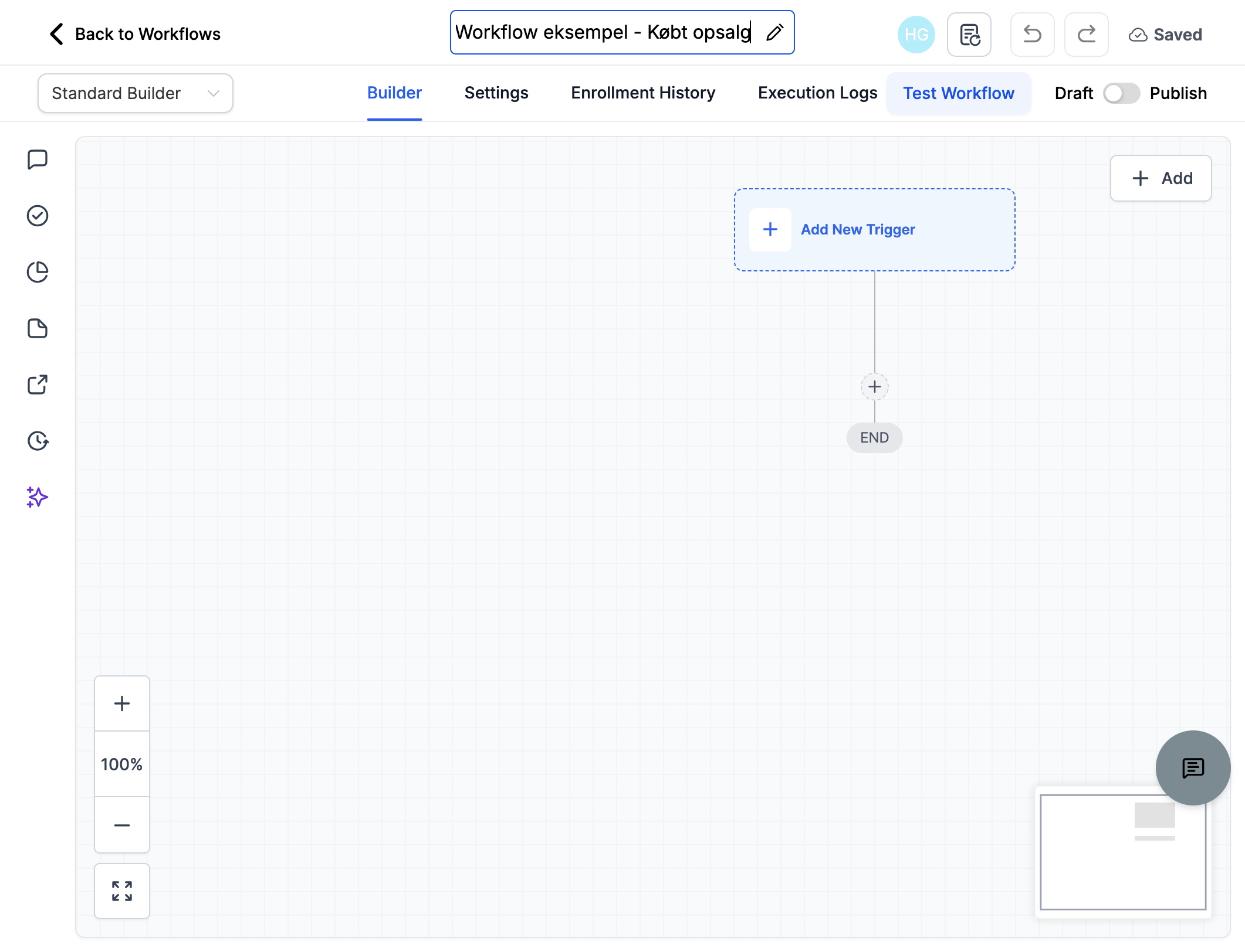 Navngiv dit workflow