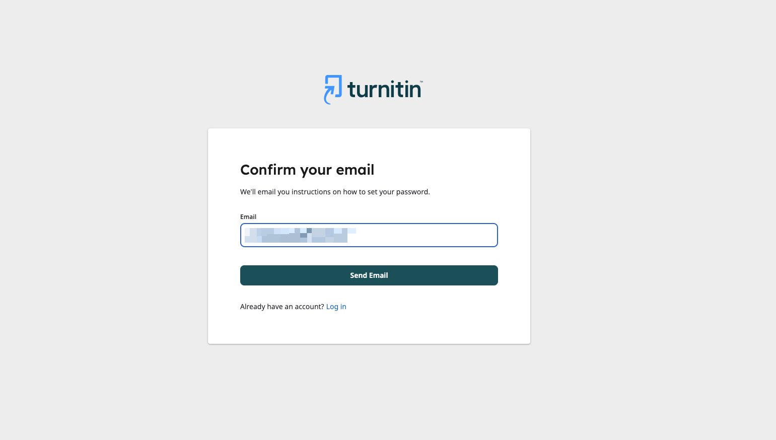 Klik Send Email
