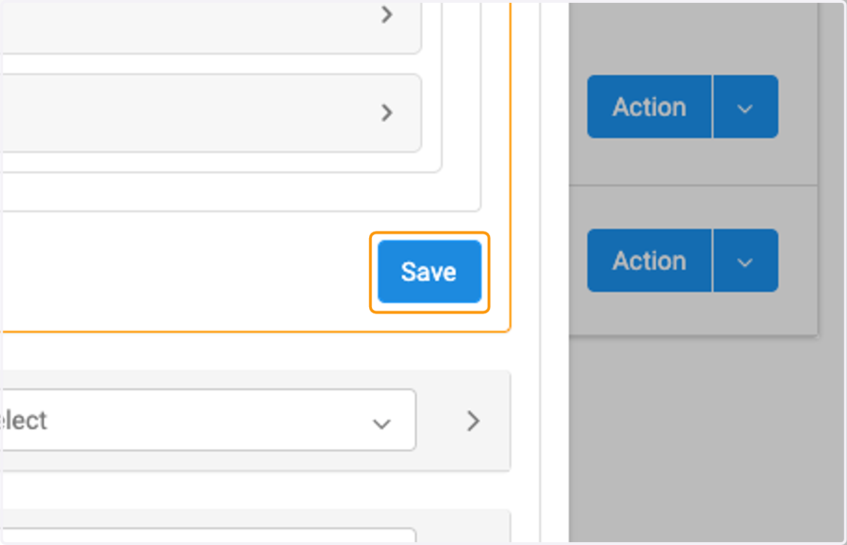 Click on Save