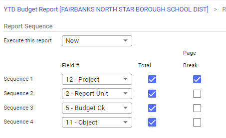 Select Sort Options