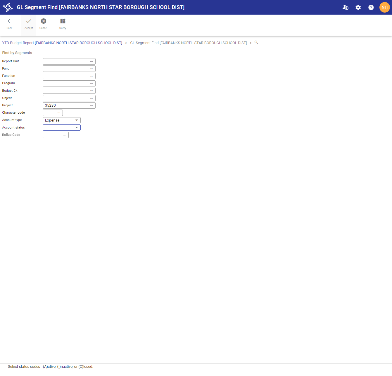 Click on Accept