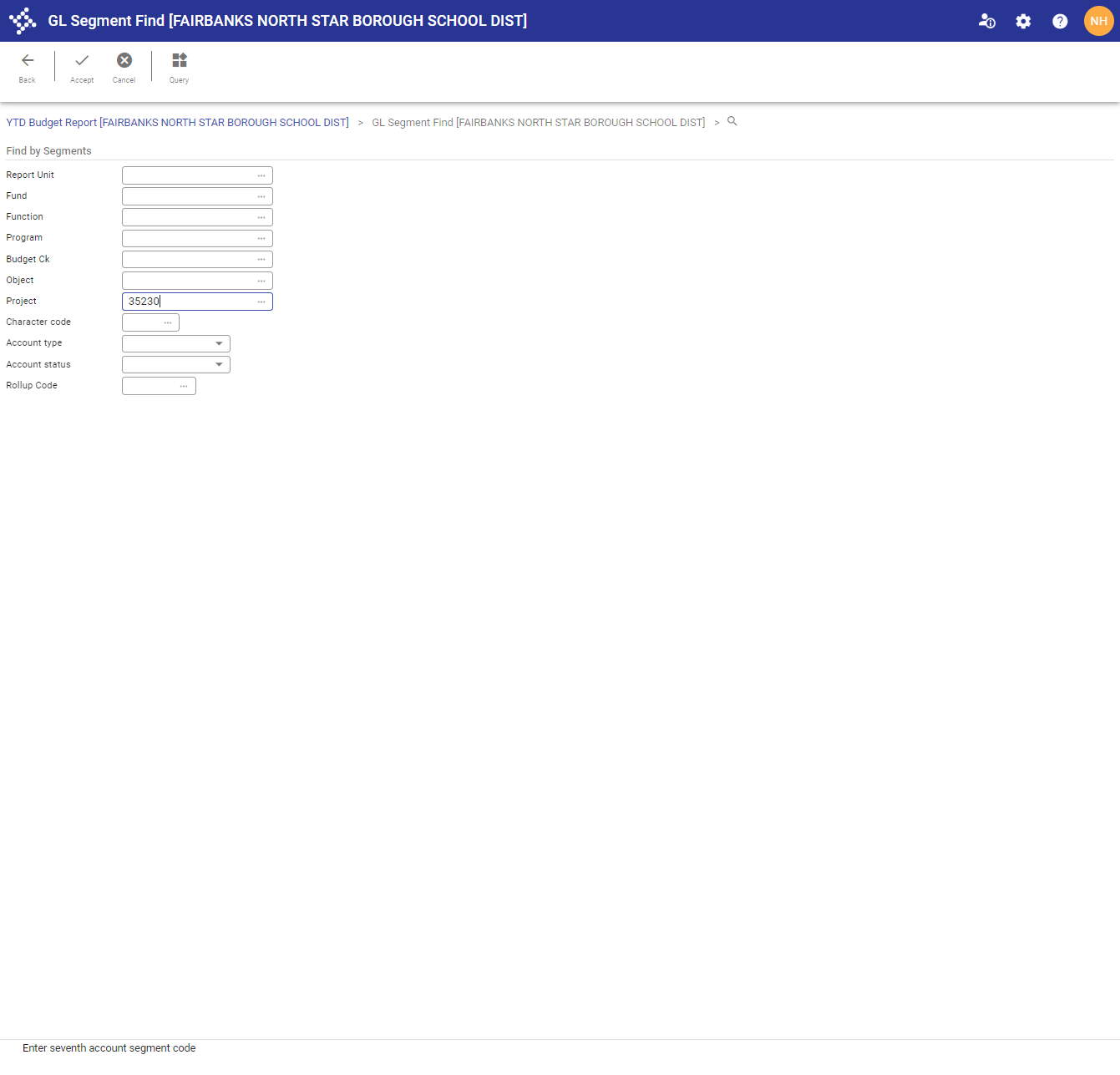 Enter Project Number