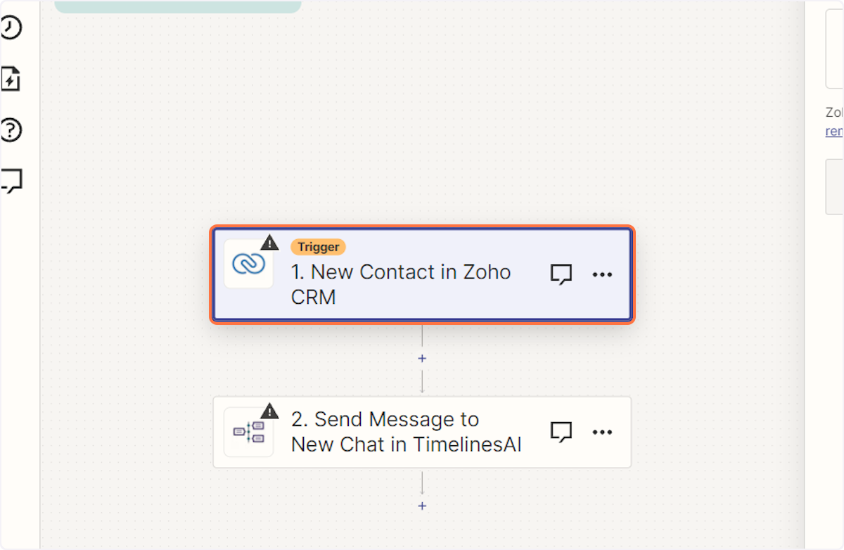 How to integrate Zoho and WhatsApp
