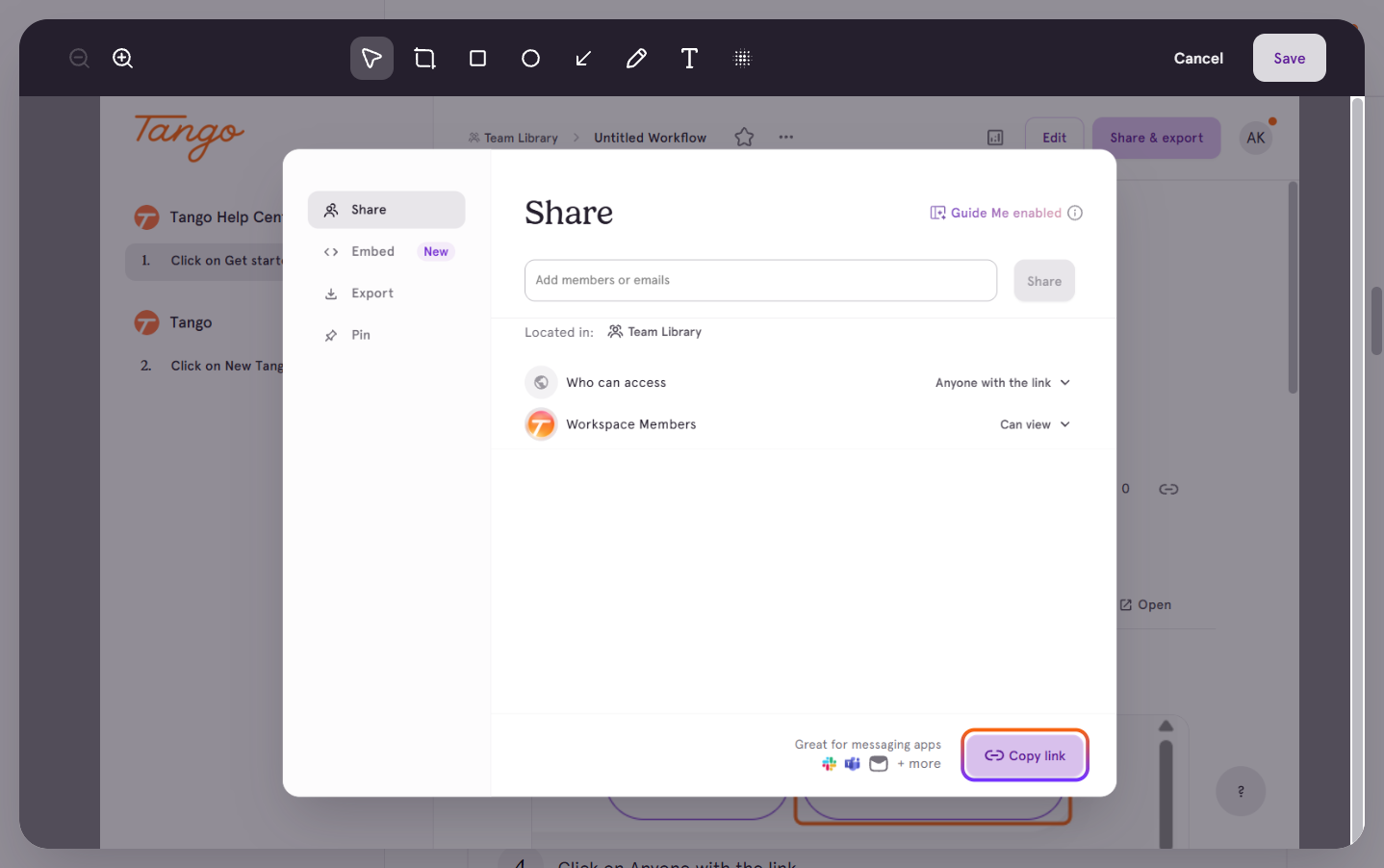 Click on Save to confirm all your changes!