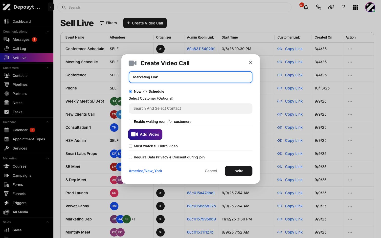 Step 4: From here, you can add your Intro Video. Click on the Add Video button.