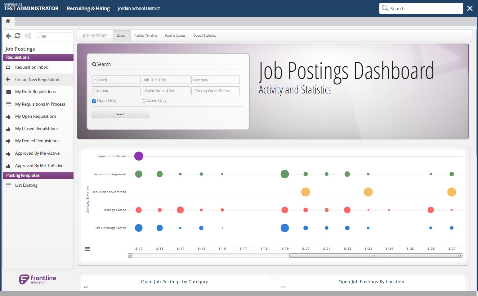 Click on Create New Requisition