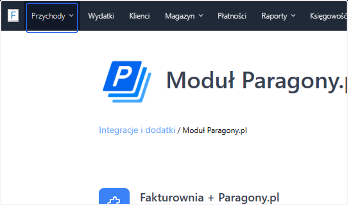 Przejd藕 do zak艂adki Przychody