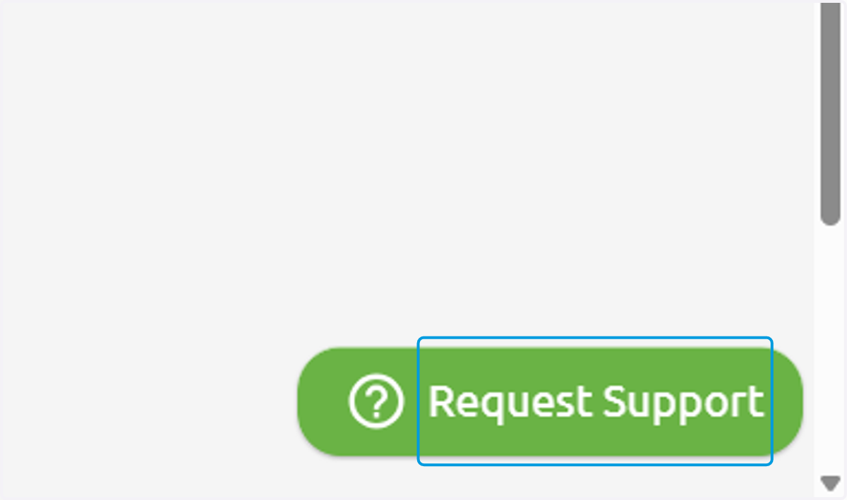 Click on Request Support