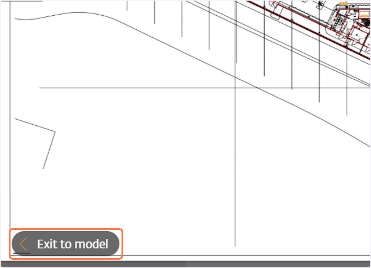 Click on the highlighted button to return to the model.