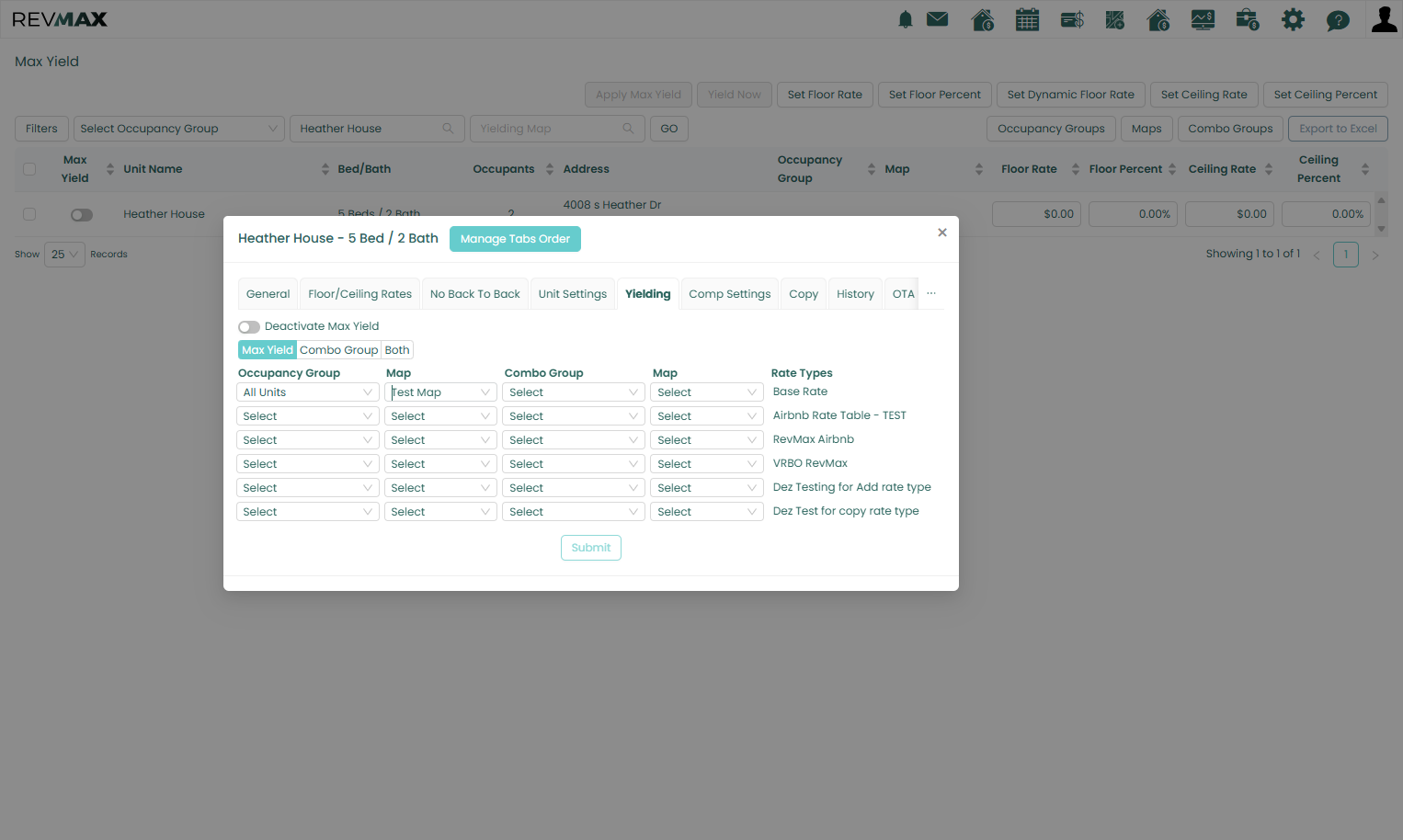 6. Click Submit to save your changes.