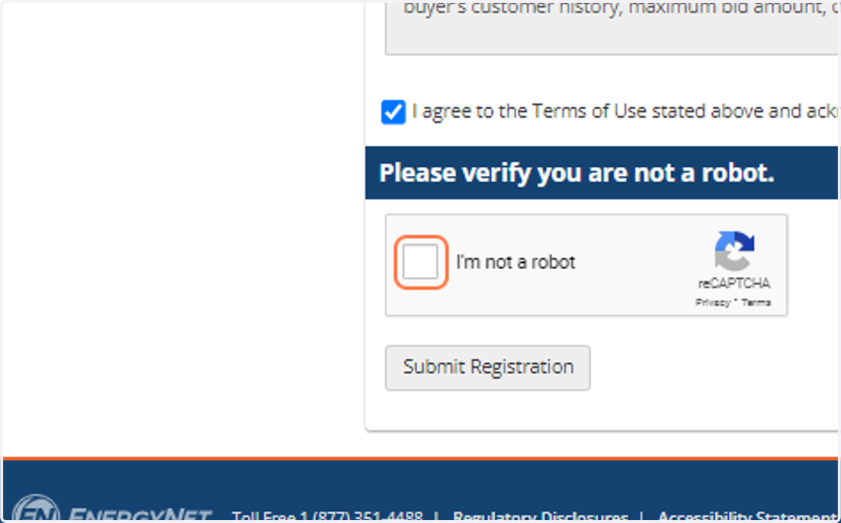 Click I'm not a robot