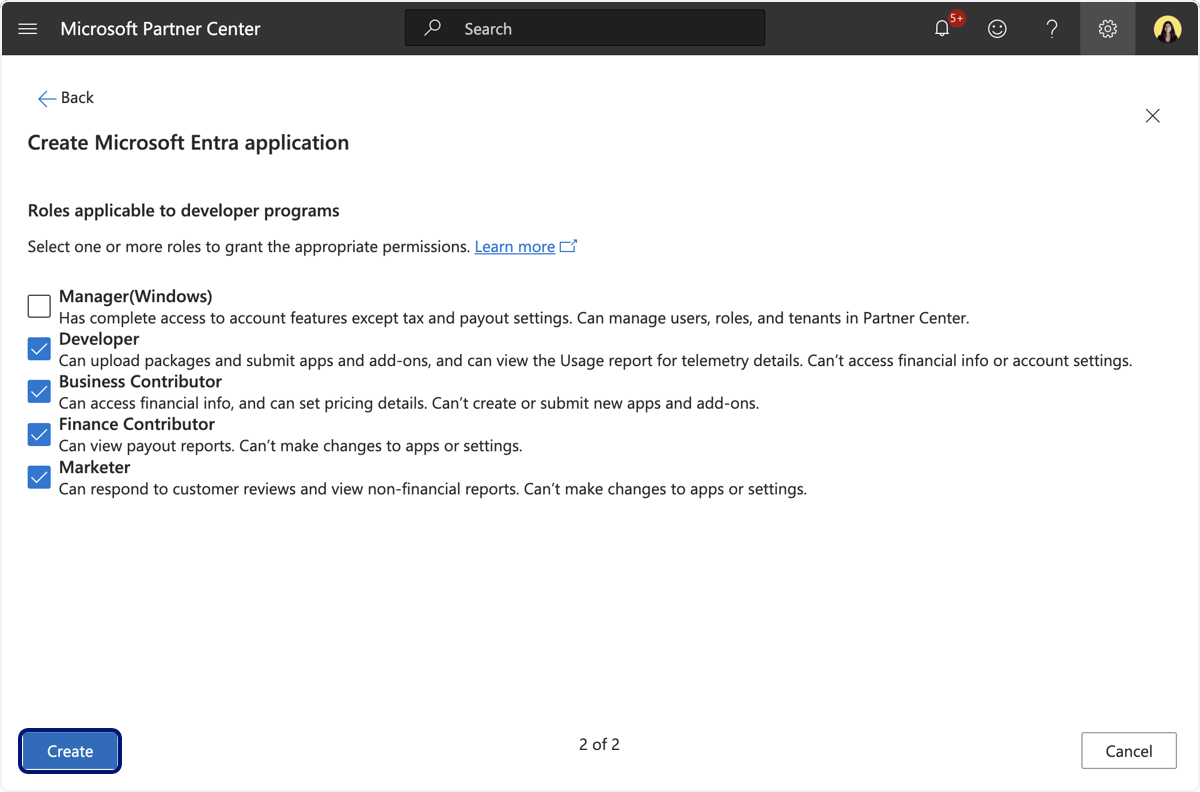 Step 7 screenshot Step 7 screenshot
