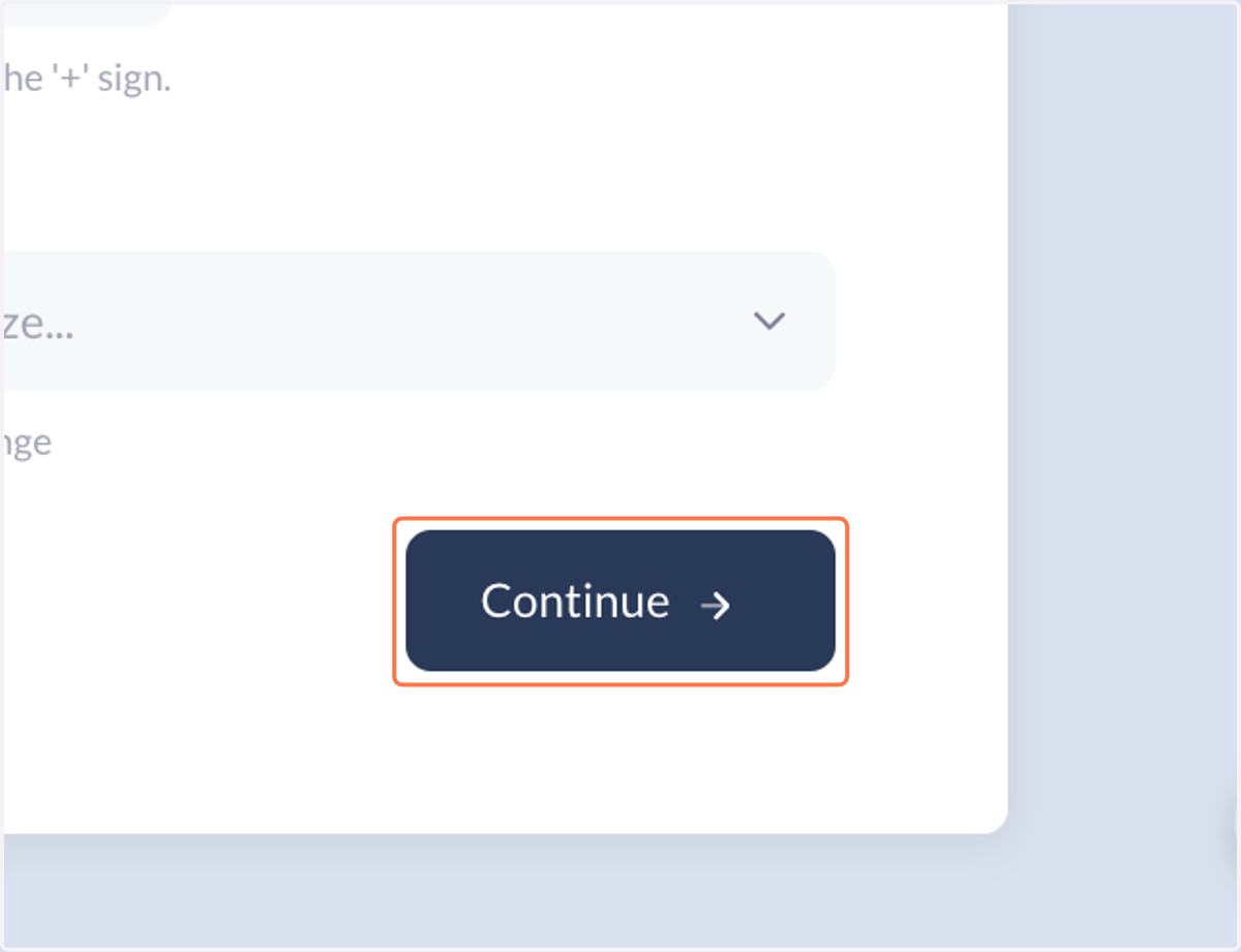 Click on Continue