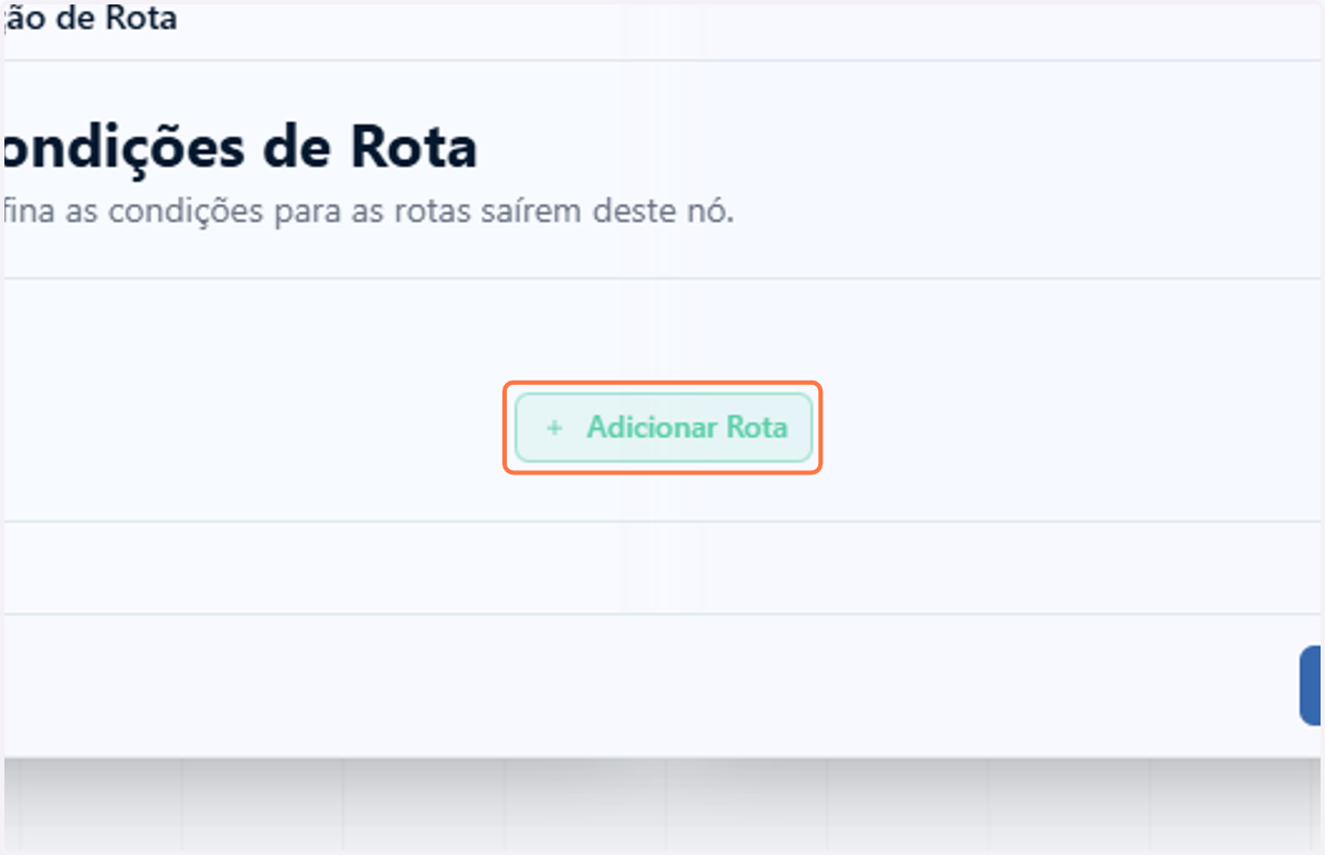 Com o nó de rotas aberto, clique em Adicionar Rota