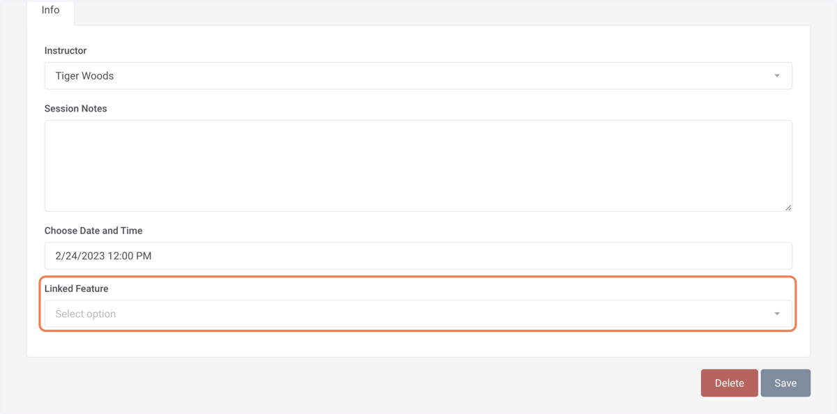 Skip Linked Feature