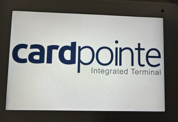 You are ready to test the terminal once you see the white screen that says Cardpointe