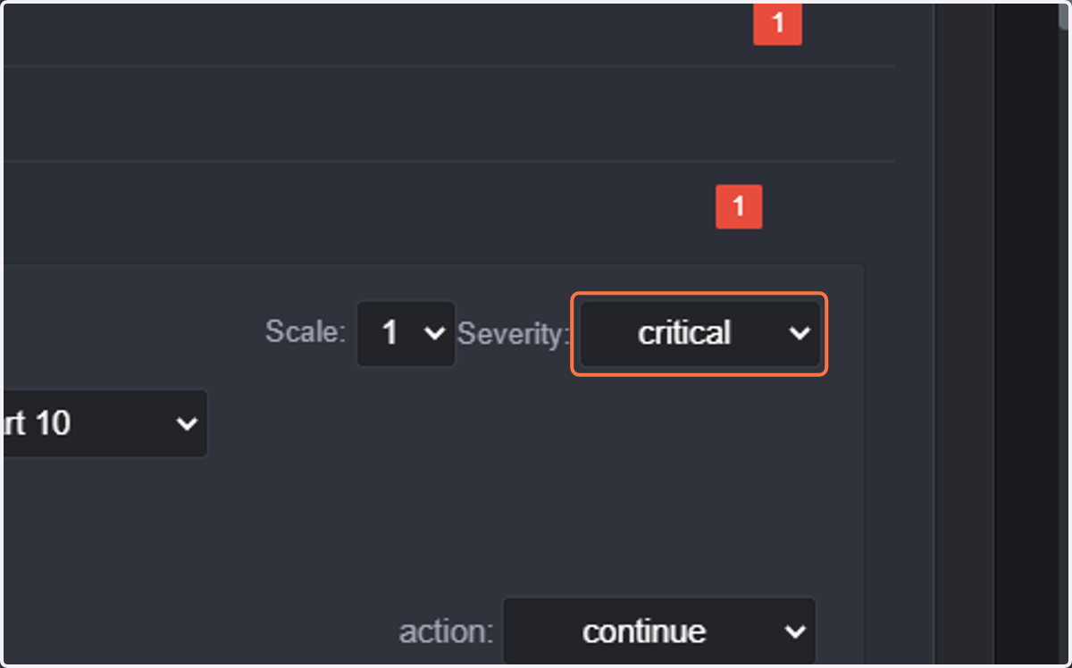 Select critical