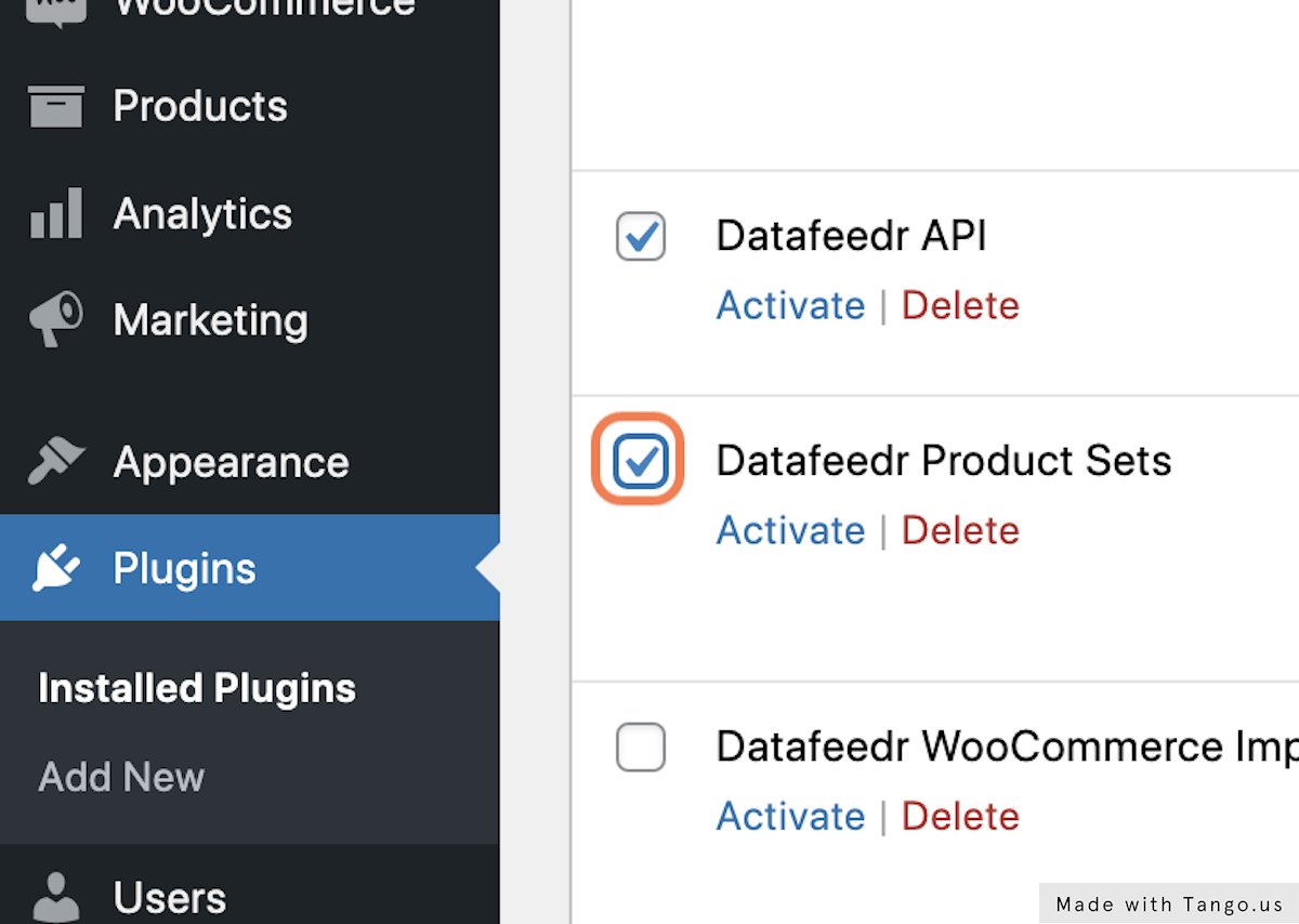 Check Datafeedr Product Sets plugin
