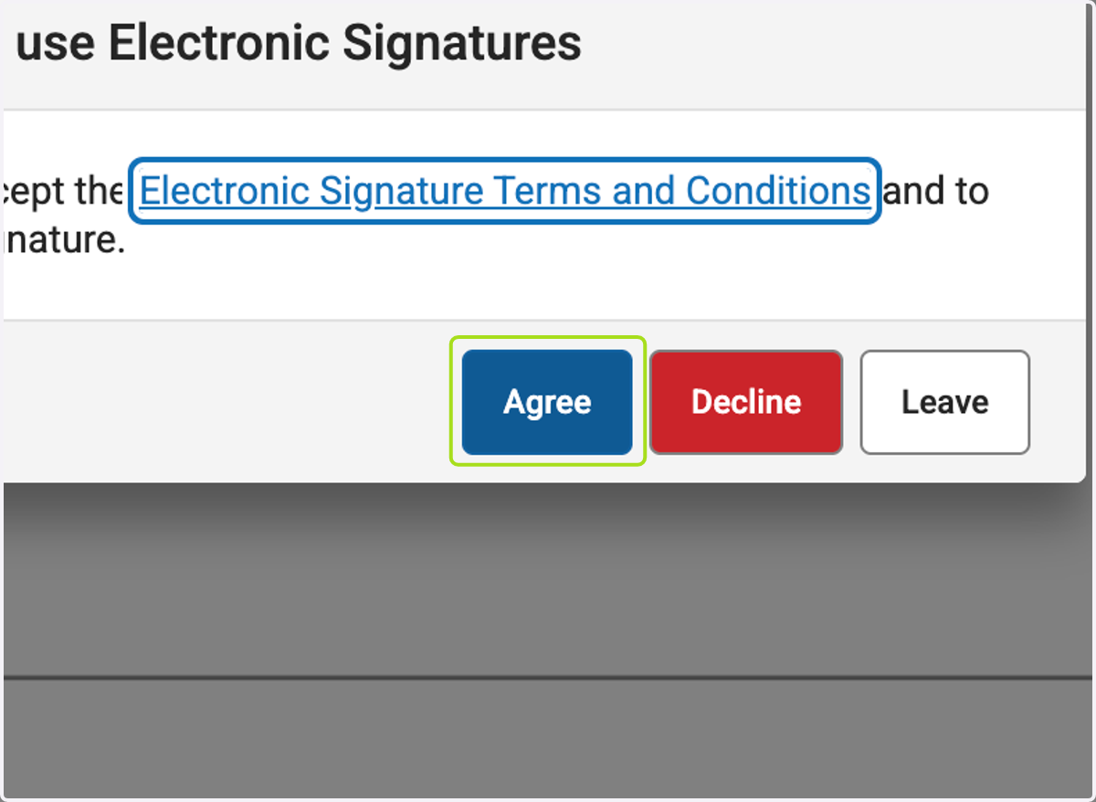 Click on Agree on Opt out Form