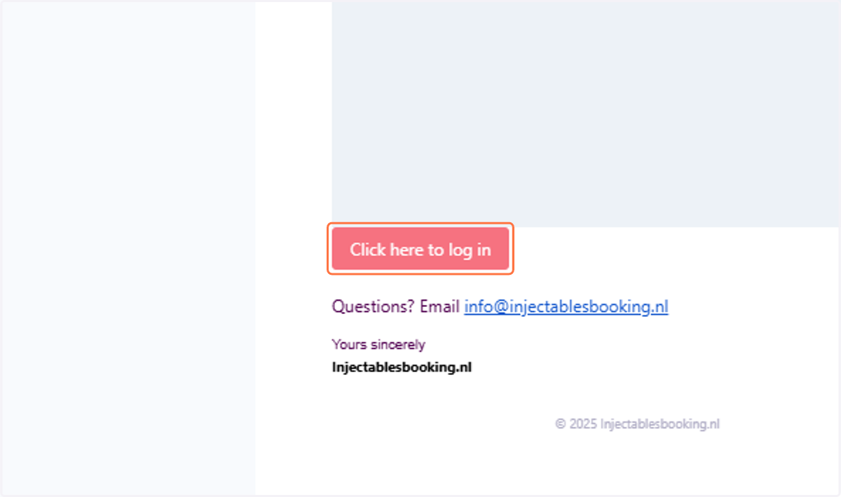 Nach der Genehmigung wird eine E-Mail versendet.