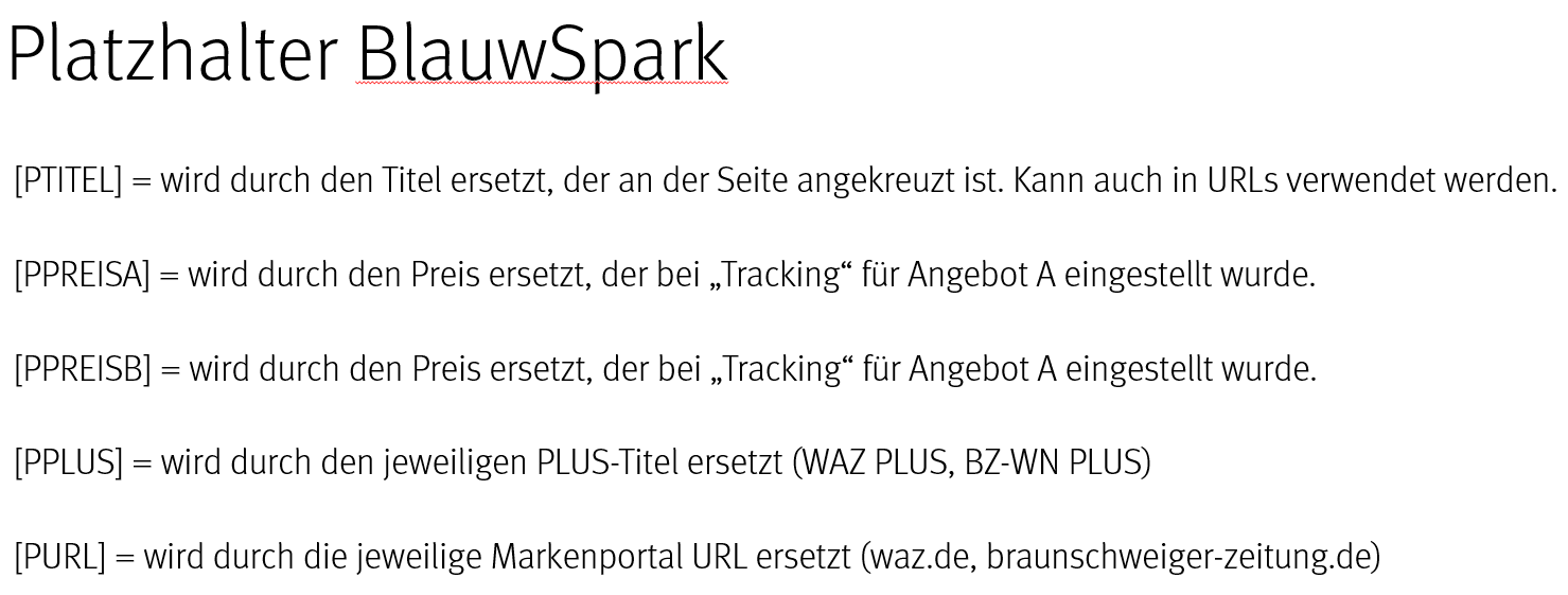 Glossar Platzhalter