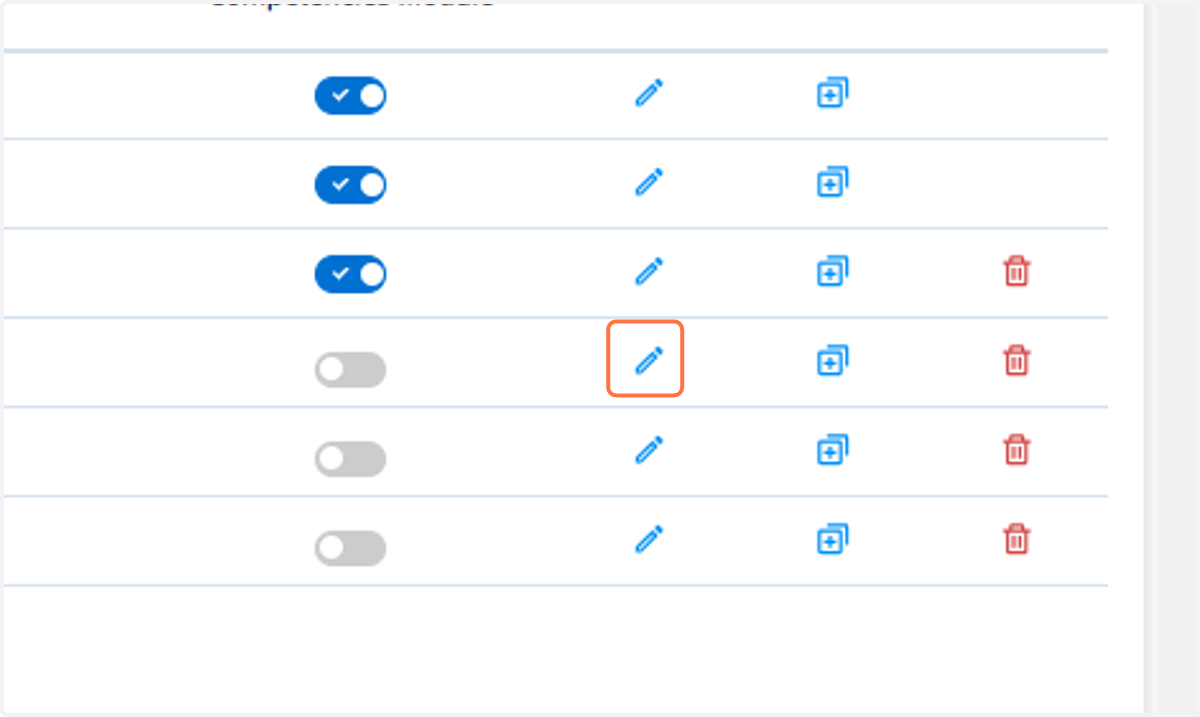 Click to edit existing content
