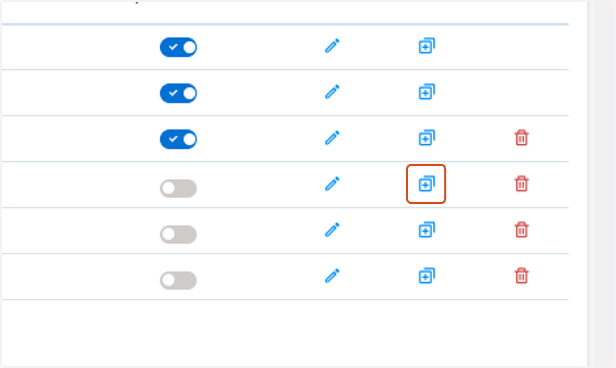 Click to duplicate content
