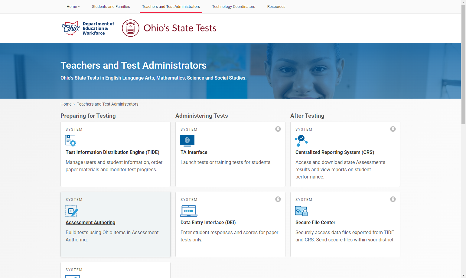 Click on Assessment Authoring