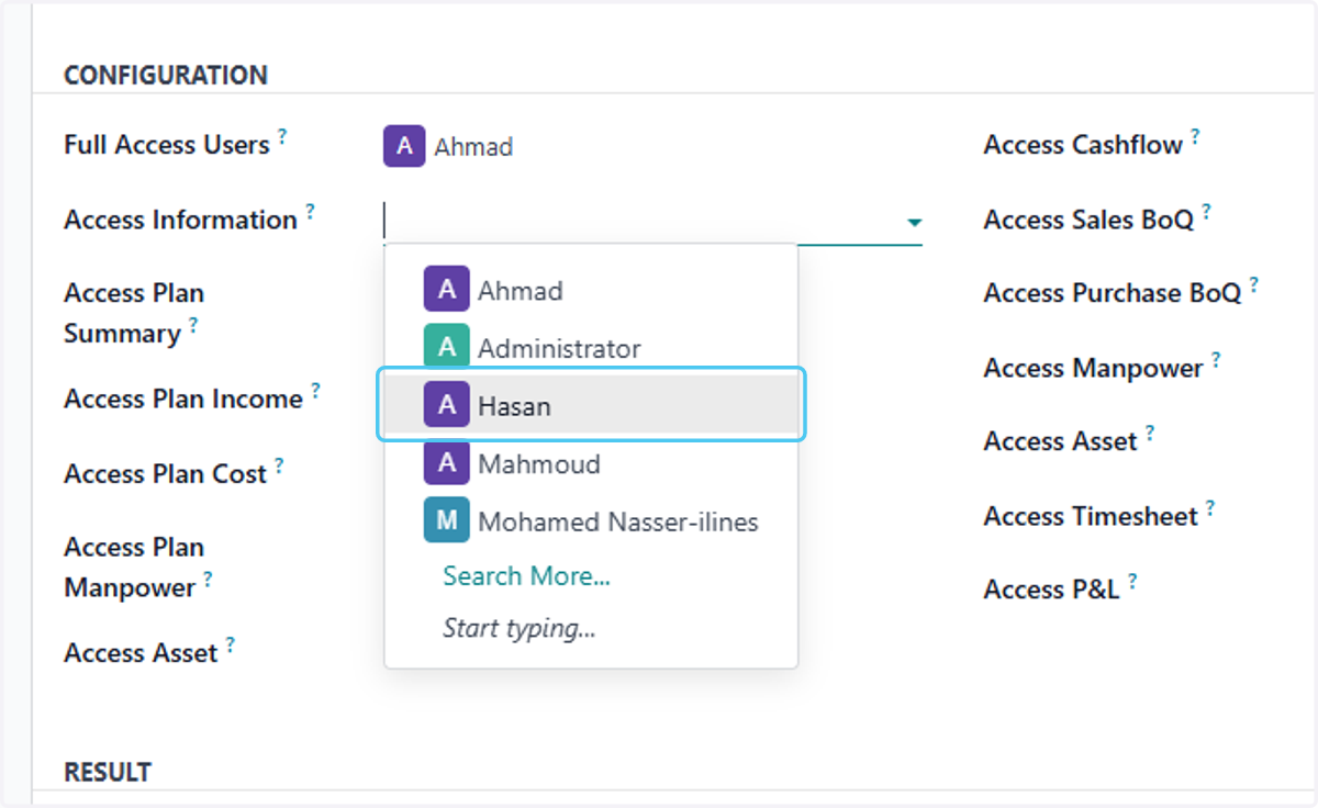 choose who can Access Information?