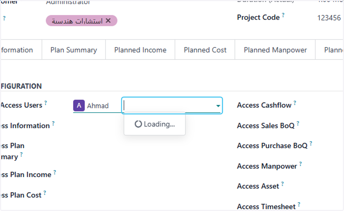choose your Full Access Users?