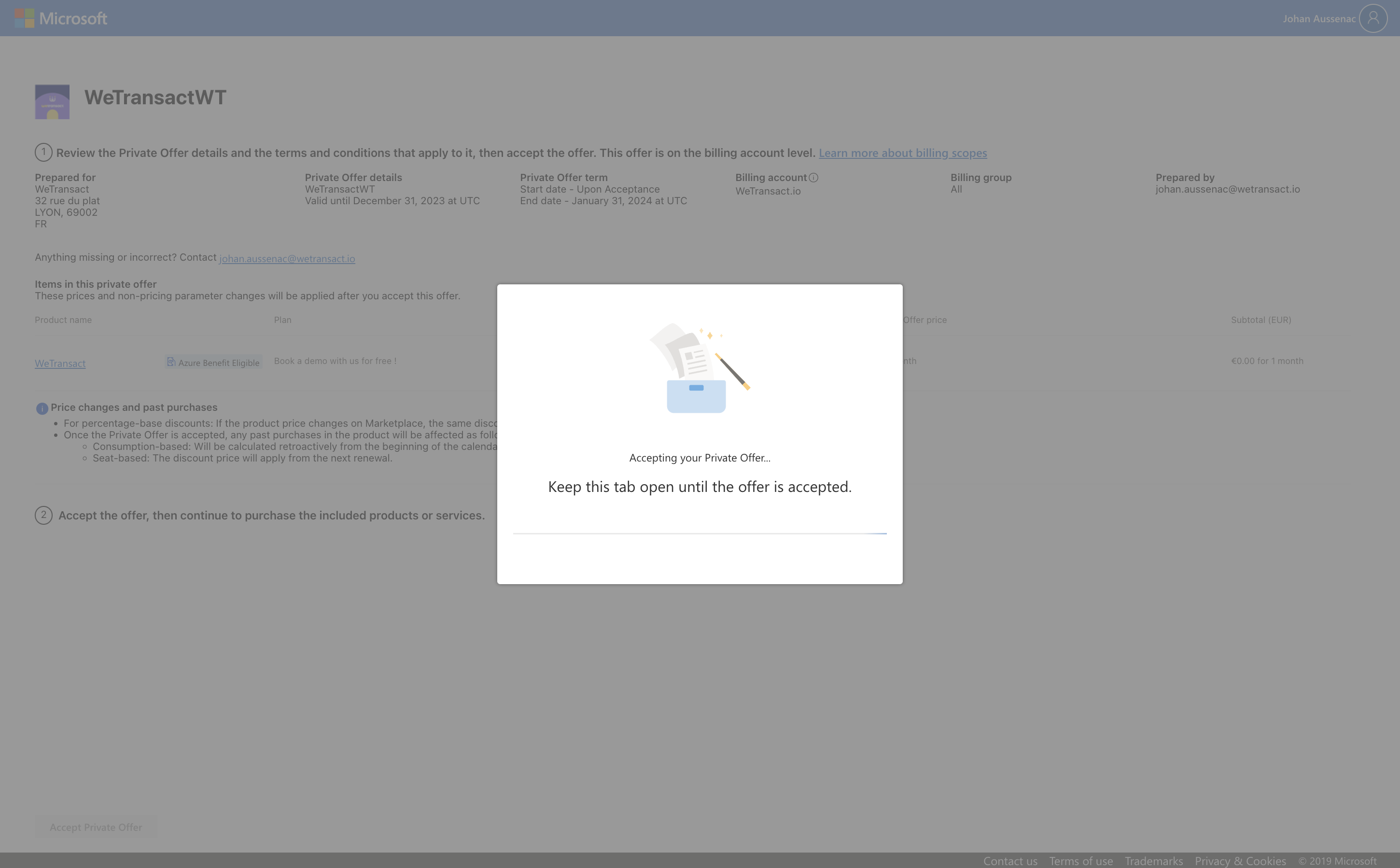 Step 3 screenshot