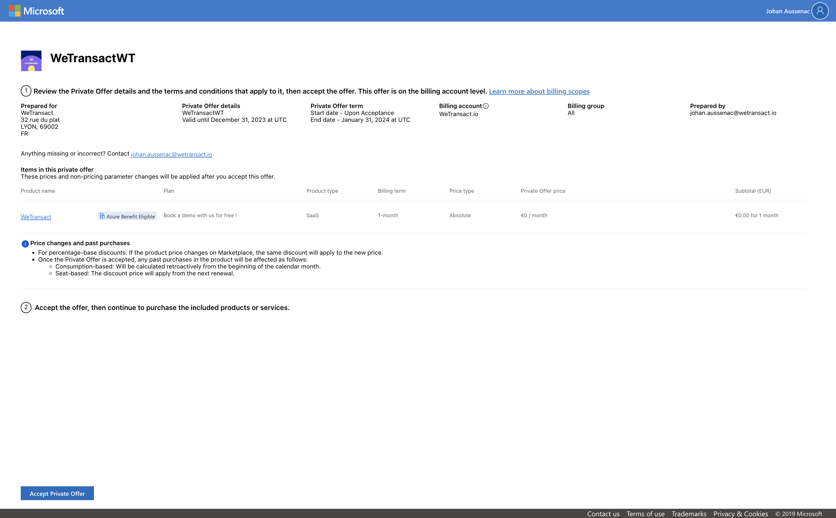 Step 2 screenshot