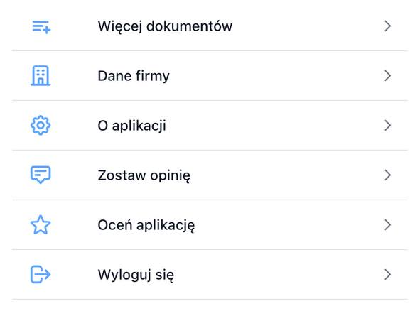 Następnie stuknij w opcję Więcej dokumentów.