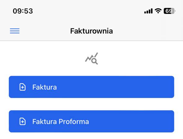 Aby aktywować opcję wystawiania Zamówień, wejdź w menu.