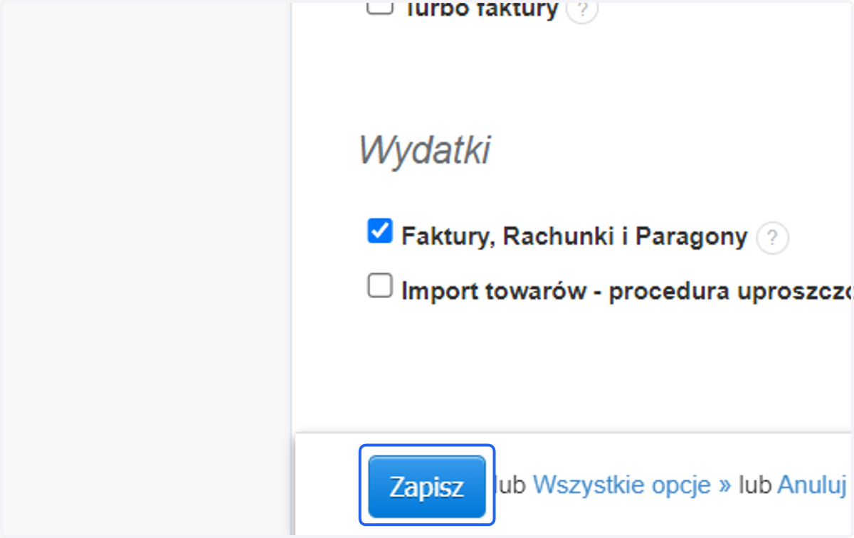 Zapisz zmiany.