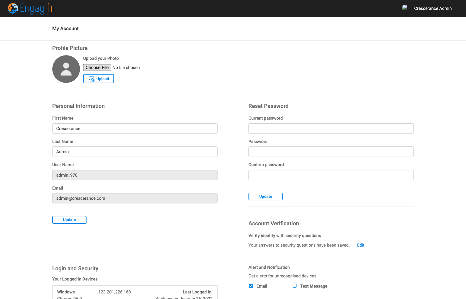 Click on uploadFileInput