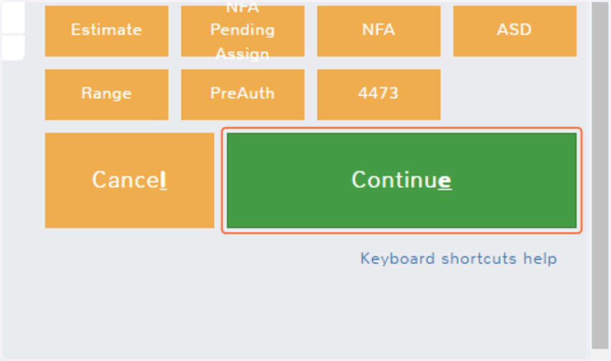 Click on Continue