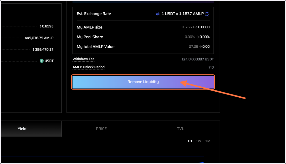 Remove Liquidity
