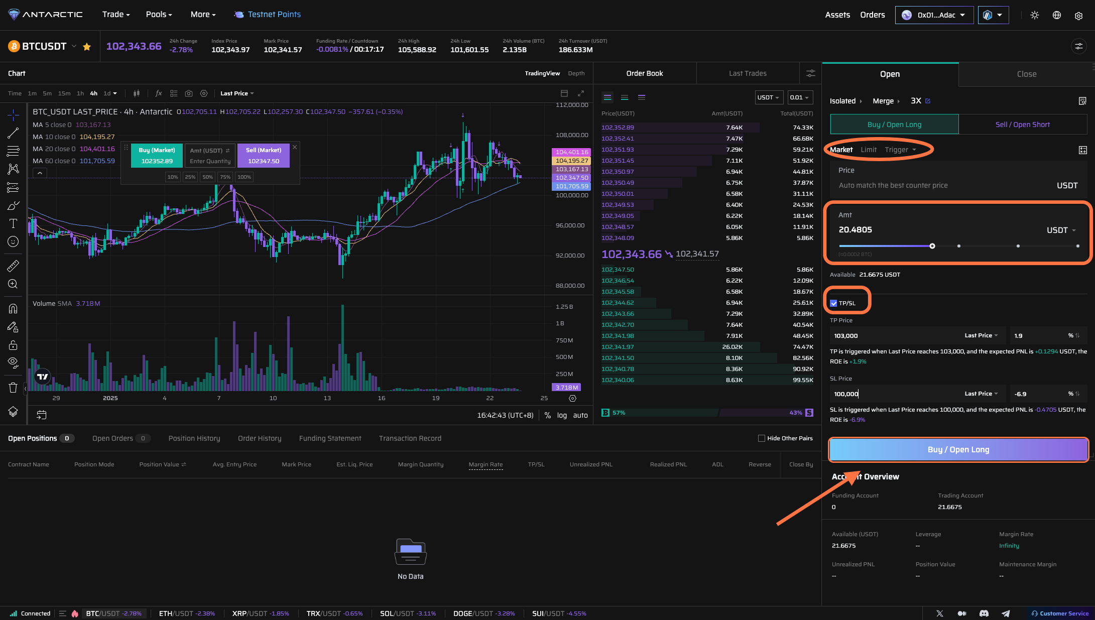 Quick Start-Trading