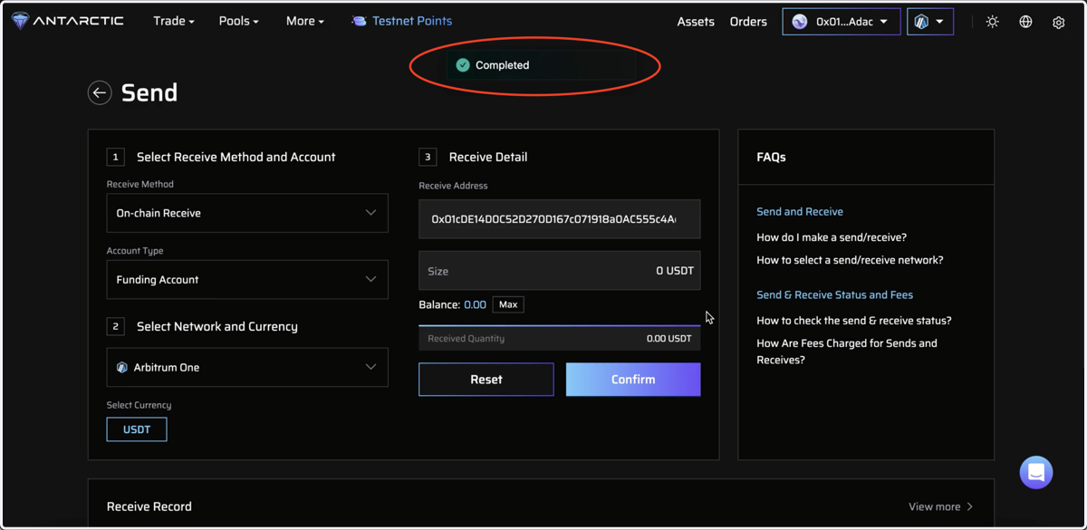Check Your Withdrawal Status